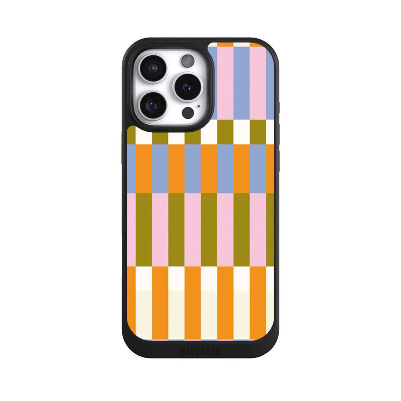 iPhone 16 Pro Max NIVOcore Buntes Karomuster