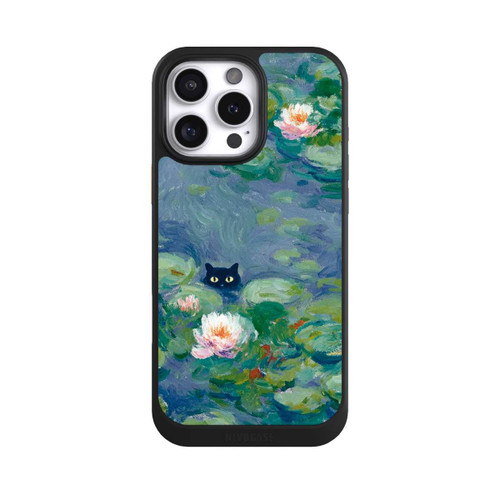 Apple iPhone 16 Pro Max NIVOcore Katze im Teich Gemälde