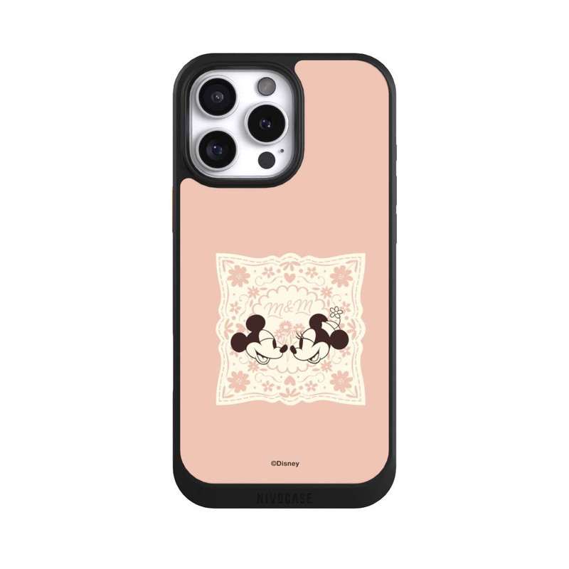 iPhone 16 Pro Max NIVOcore Minnie and Mickey Forever pink
