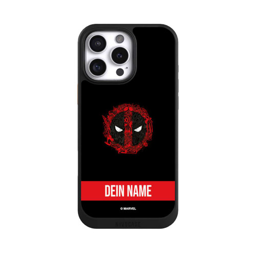 Apple iPhone 16 Pro Max NIVOcore Deadpool Logo customisable