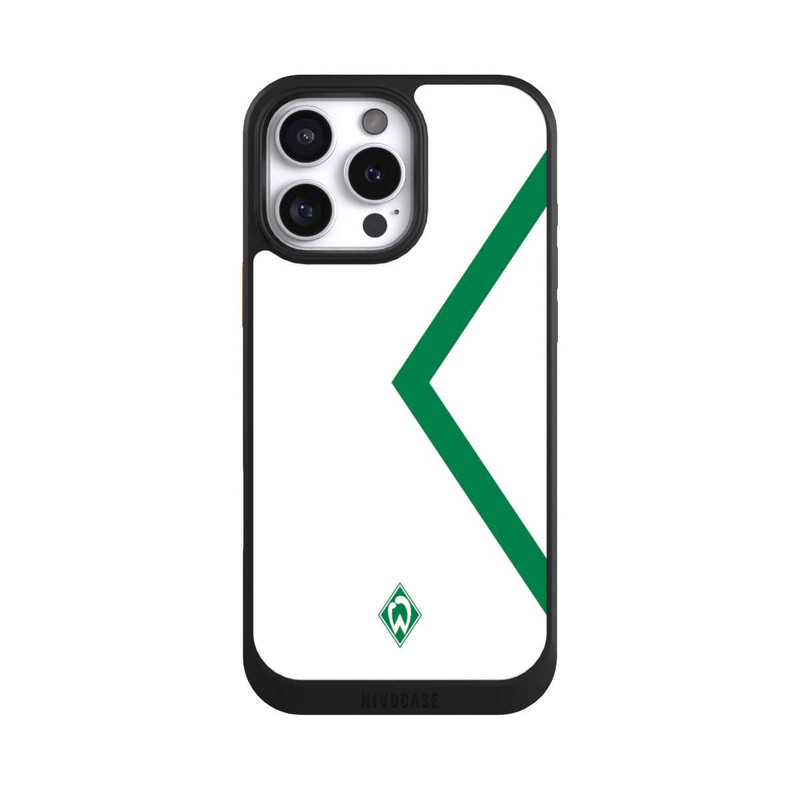 iPhone 16 Pro Max NIVOcore Werder Bremen Rautenelement Grün