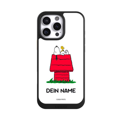 Apple iPhone 16 Pro Max NIVOcore Snoopy and Woodstock Classic Personalisierbar