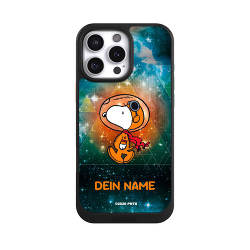 Apple iPhone 16 Pro Max NIVOcore Snoopy Weltraumreisender Personalisierbar