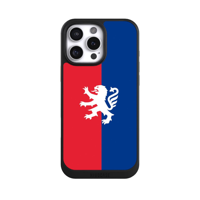 iPhone 16 Pro Max NIVOcore OL Löwe rot blau