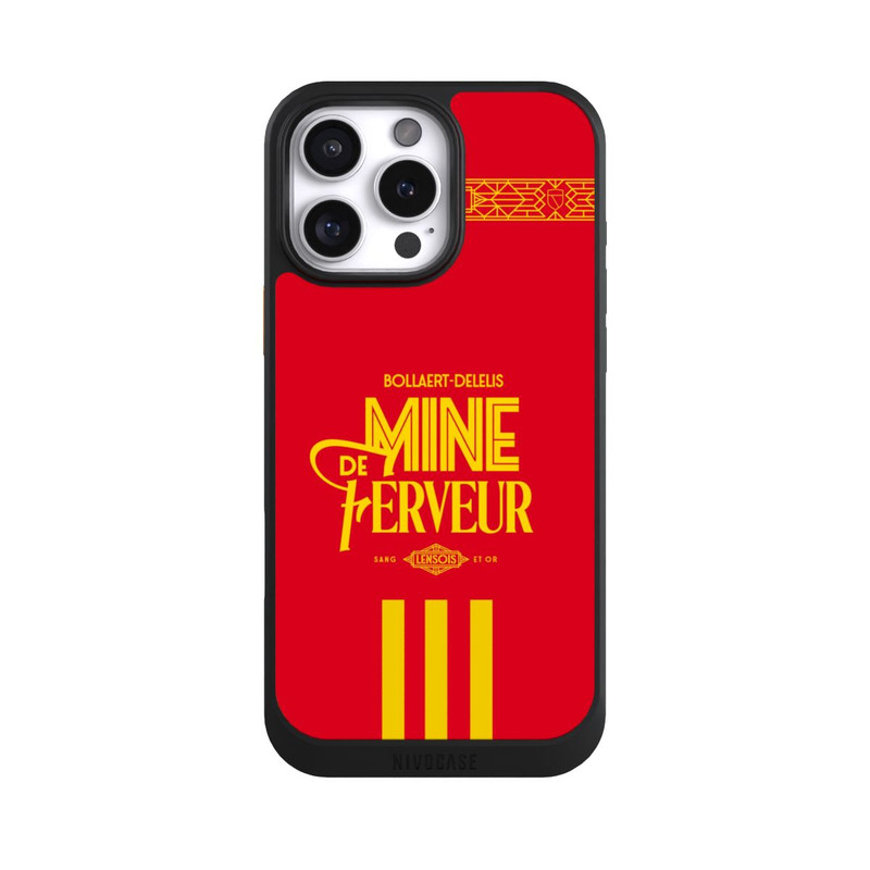 iPhone 16 Pro Max NIVOcore RC Lens Mine de Ferveur rouge