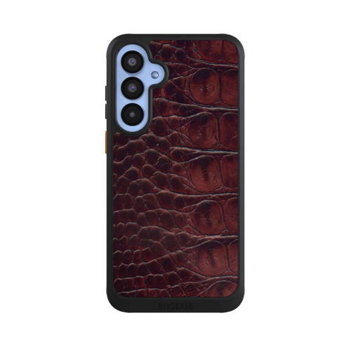 Samsung Galaxy A55 5G NIVOcore Cuir de Crocodile