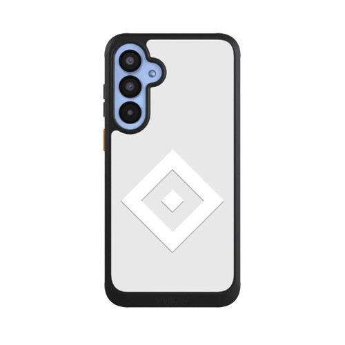 Samsung Galaxy A55 5G NIVOcore Rauten Logo auf HSV Grau