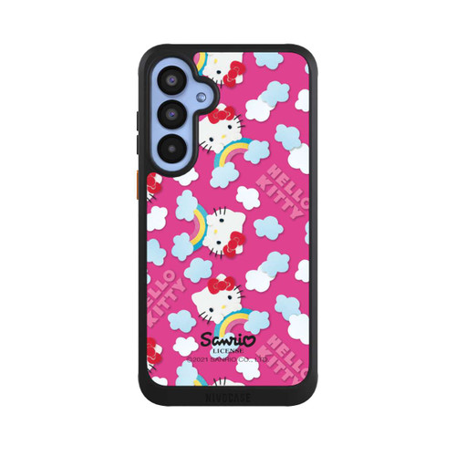 Samsung Galaxy A55 5G NIVOcore Hello Kitty Regenbogenmuster