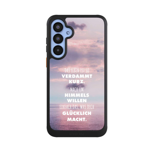 Samsung Galaxy A55 5G NIVOcore Das Leben Ist So Verdammt Kurz