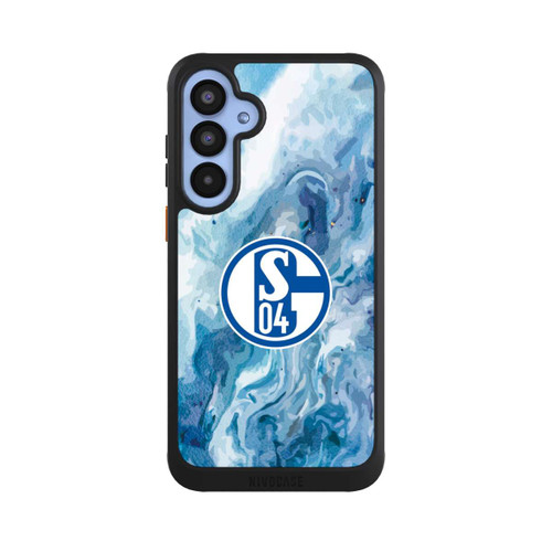 Samsung Galaxy A55 5G NIVOcore Schalke 04 Flüssig Blau