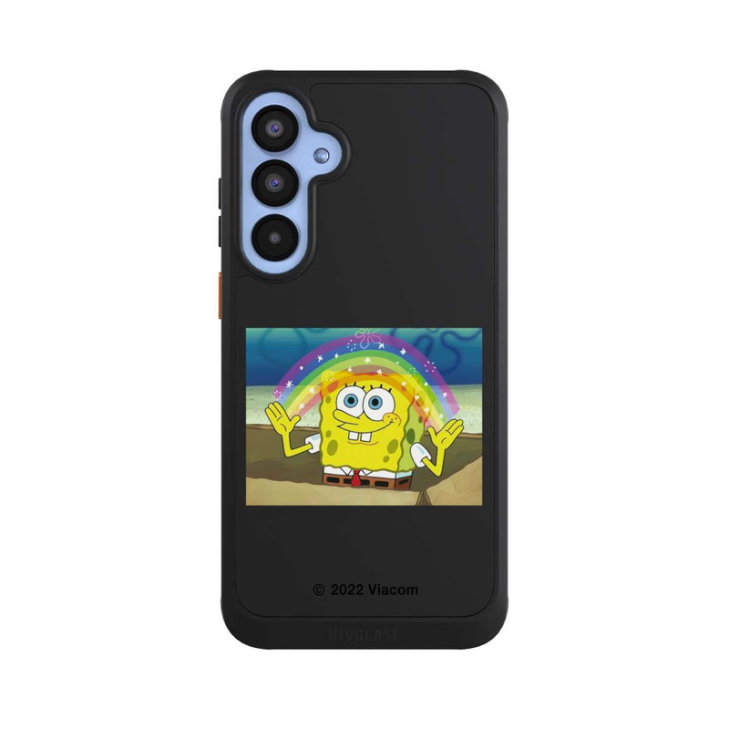 Galaxy A55 5G NIVOcore Spongebob - Regenbogen Meme transparent