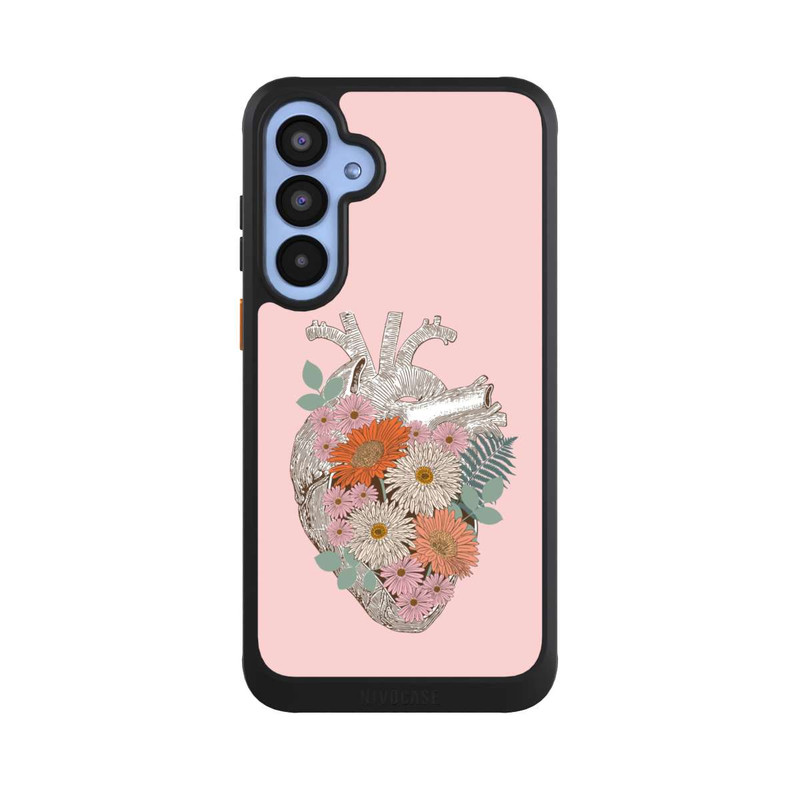 Galaxy A55 5G NIVOcore Cœur Fleuri Vintage