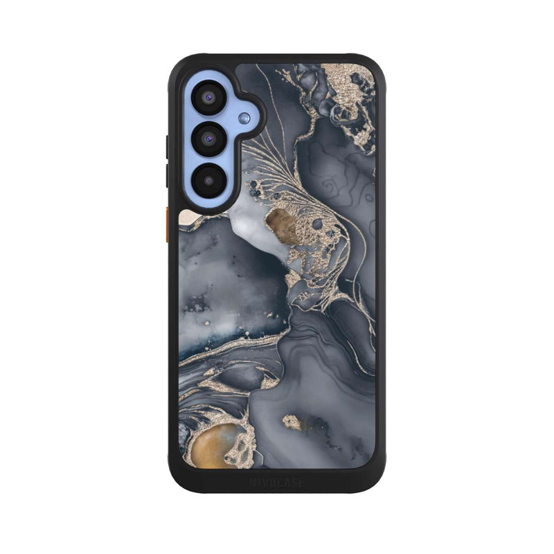 Galaxy A55 5G NIVOcore Alcohol Ink Gold Grey avec IA
