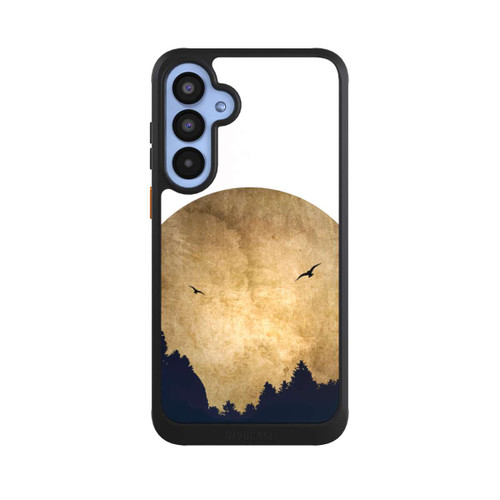 Samsung Galaxy A55 5G NIVOcore Zwei Vögel vor Mond