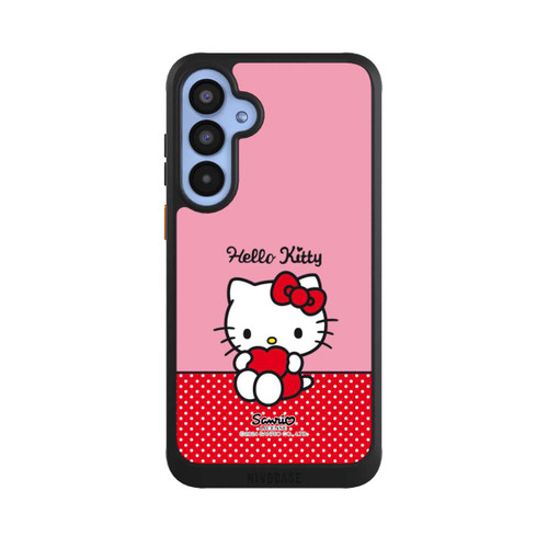 Samsung Galaxy A55 5G NIVOcore Hello Kitty sitzend mit Herz