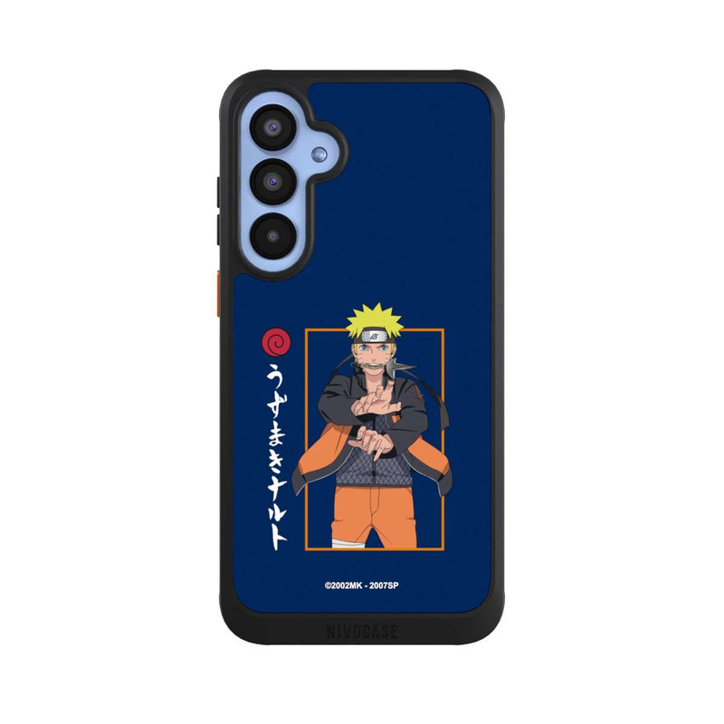 Galaxy A55 5G NIVOcore Naruto Position de Combat bleu