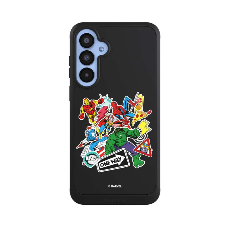 Galaxy A55 5G NIVOcore Capitan American Shield Transparent