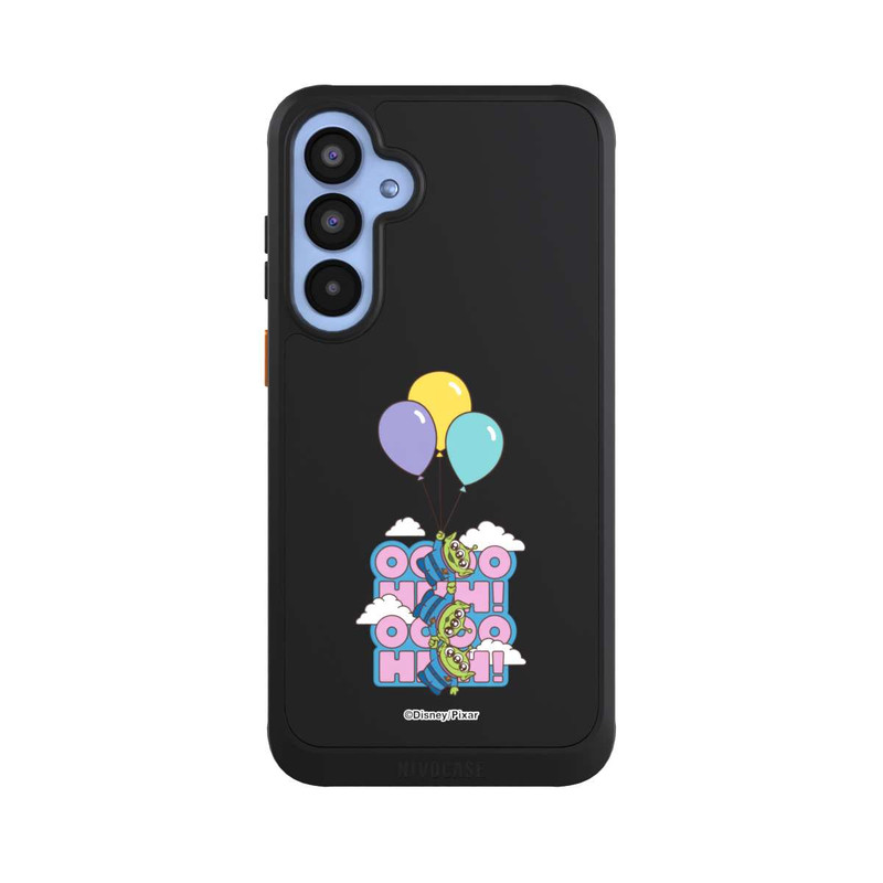 Galaxy A55 5G NIVOcore Toy Story Aliens Balloons OOOOHHH Transparent
