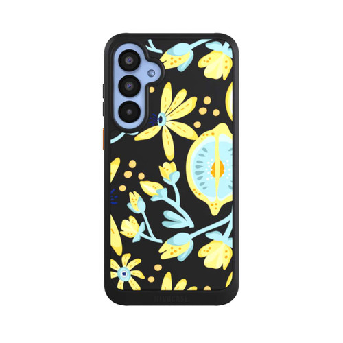 Samsung Galaxy A55 5G NIVOcore Sommerliches Zitronenmuster Transparent