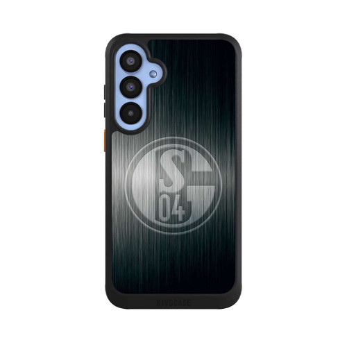 Samsung Galaxy A55 5G NIVOcore Schalke 04 Metall Look