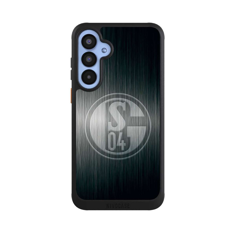 Galaxy A55 5G NIVOcore Schalke 04 Metall Look