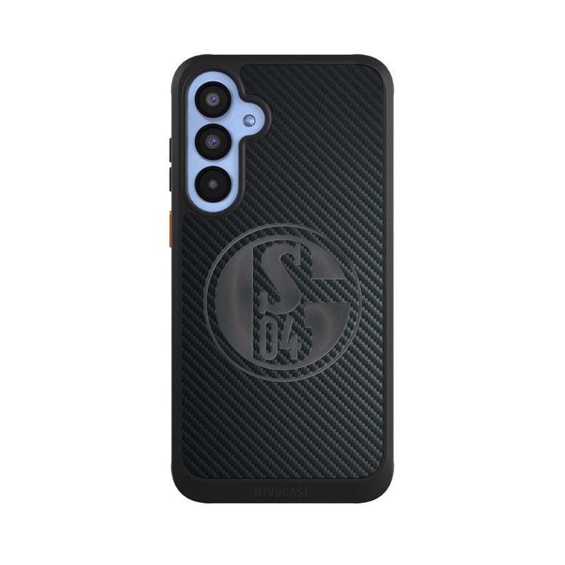 Galaxy A55 5G NIVOcore Schalke 04 Carbon Look