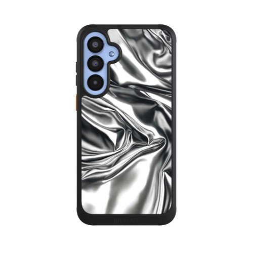 Samsung Galaxy A55 5G NIVOcore Shiny Chrome Silver avec IA