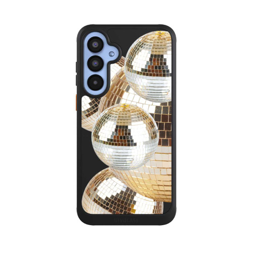 Samsung Galaxy A55 5G NIVOcore Discokugel Gold Transparent mit KI