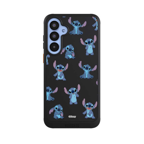 Samsung Galaxy A55 5G NIVOcore Stitch Faces Pattern Transparent