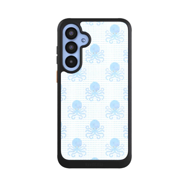 Galaxy A55 5G NIVOcore Blue Watercolor Octopus