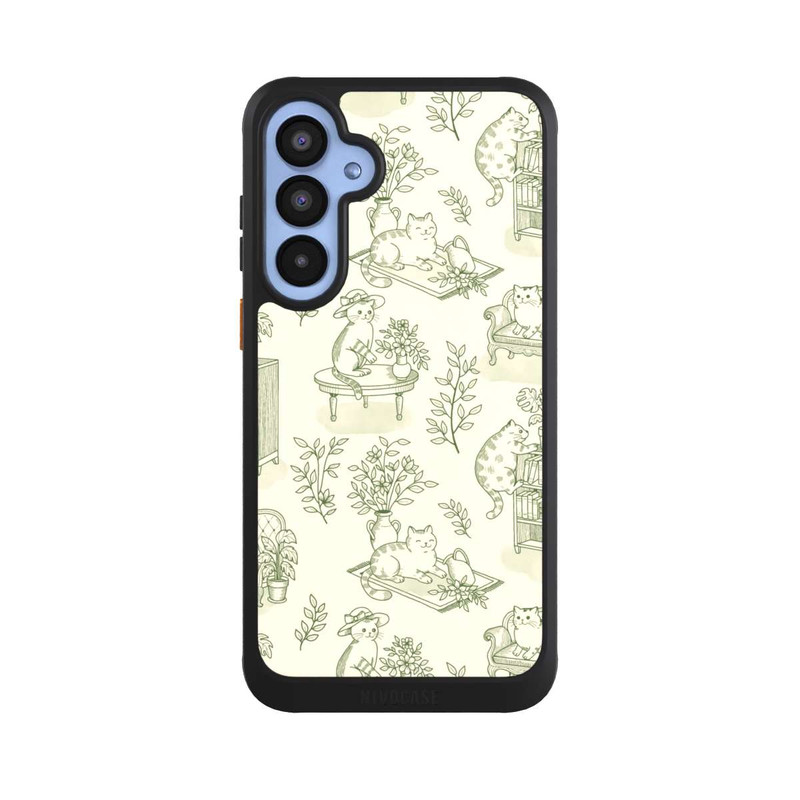Galaxy A55 5G NIVOcore Chonky Cats Toile de Jouy