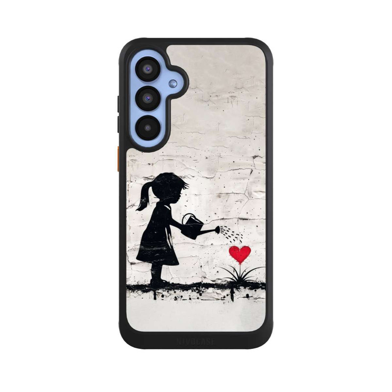 Galaxy A55 5G NIVOcore Girl Watering Bunch of Flowers 