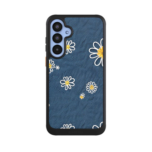 Samsung Galaxy A55 5G NIVOcore Jeans Flowers Pattern with AI