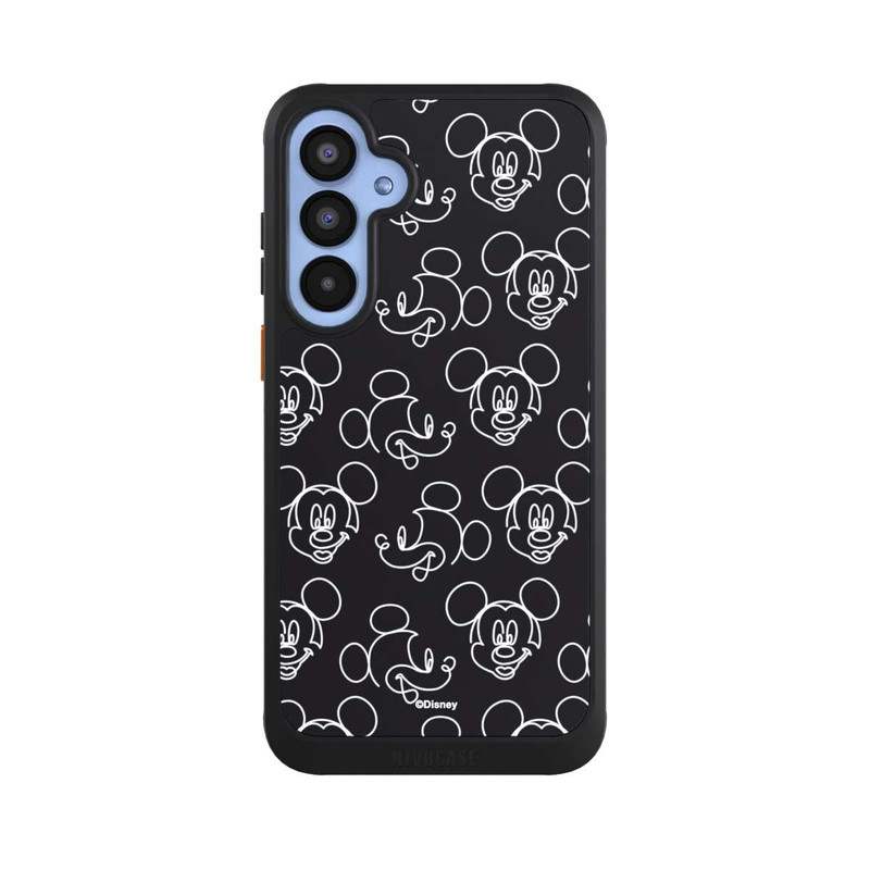 Galaxy A55 5G NIVOcore Disney Mickey Muster Schwarz