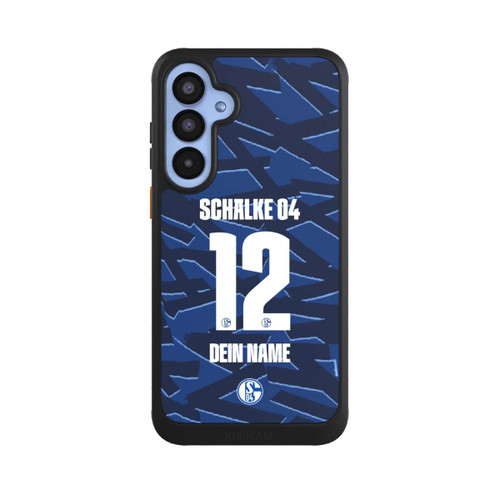 Samsung Galaxy A55 5G NIVOcore Schalke 04 Trikot Personalisierbar 25-26
