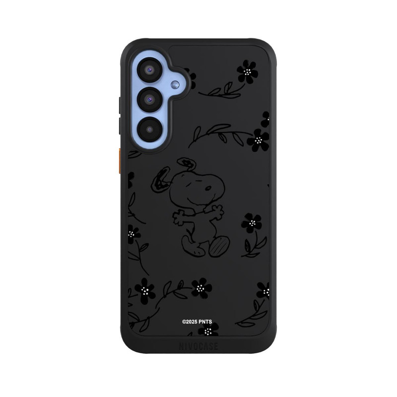 Galaxy A55 5G NIVOcore Snoopy und Flowers Transparent