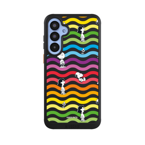 Samsung Galaxy A55 5G NIVOcore Snoopy Pattern Rainbow Transparent