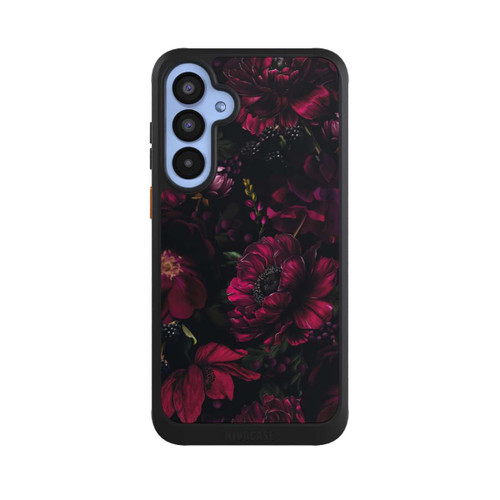 Samsung Galaxy A55 5G NIVOcore Dunkle Rote Blumen Liebe
