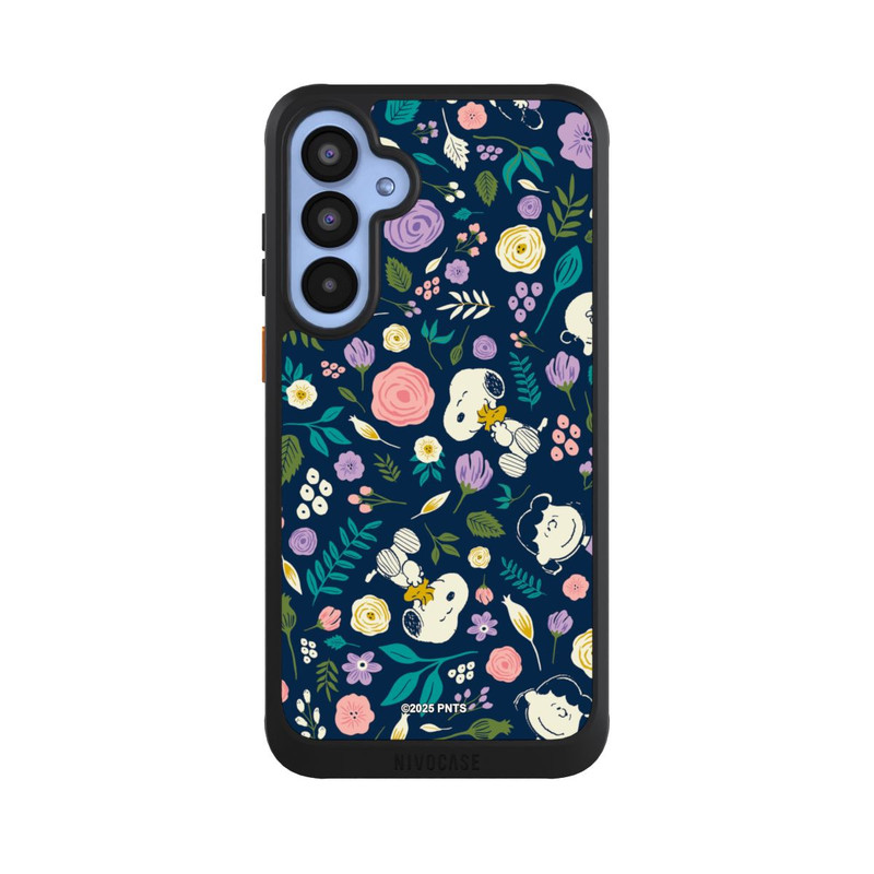 Galaxy A55 5G NIVOcore Peanuts Dark Flower Pattern