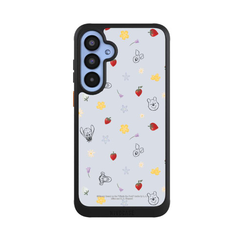 Samsung Galaxy A55 5G NIVOcore Winnie the Pooh and Friends Strawberry Pattern Blue