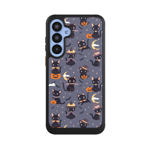 Samsung Galaxy A55 5G NIVOcore Cute Halloween Witch Cats and Pumpkins