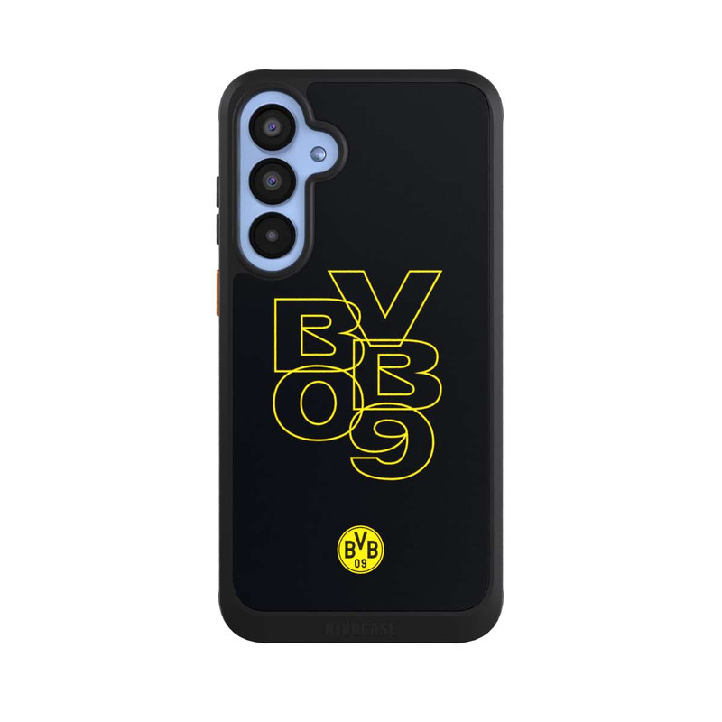Galaxy A55 5G NIVOcore BVB09 Gelb Schwarz