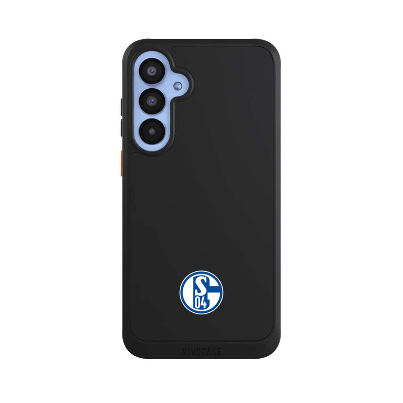 Galaxy A55 5G NIVOcore FC Schalke 04 Logo Klein Transparent