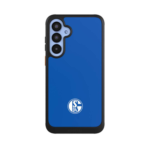 Samsung Galaxy A55 5G NIVOcore FC Schalke 04 Logo Blau