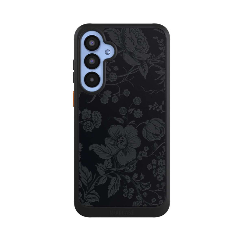 Galaxy A55 5G NIVOcore Dunkle Blumen Vintageoptik