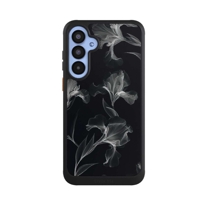 Galaxy A55 5G NIVOcore Fleurs en Noir et Blanc Radiographie