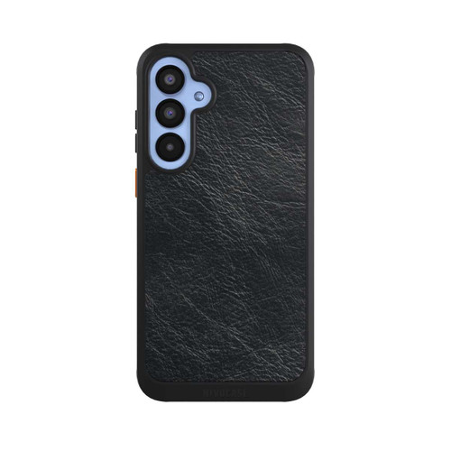 Samsung Galaxy A55 5G NIVOcore Schwarzer Lederlook Hintergrund