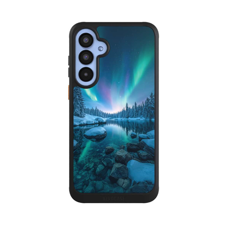 Galaxy A55 5G NIVOcore Aurora Borealis Glow with AI