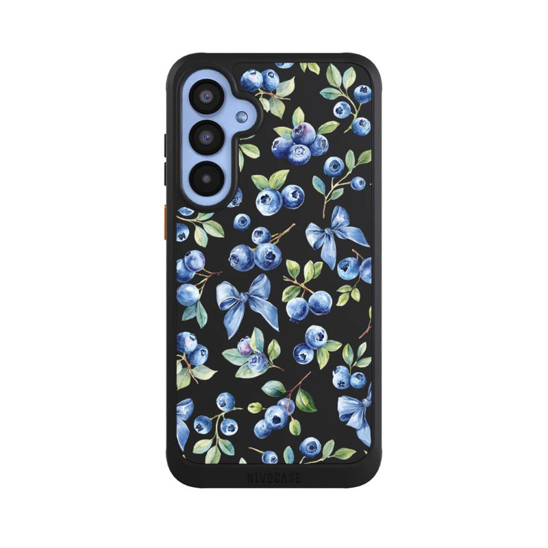 Galaxy A55 5G NIVOcore Nœuds myrtilles transparents avec IA