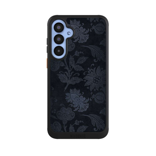 Samsung Galaxy A55 5G NIVOcore  Silberne Blumen auf Samt